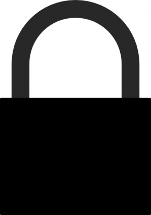 Symbol Silhouette Signs Symbols Padlock Security Lock Secure