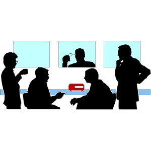 Tele Conference Clipart Cliparts Of Tele Conference Free Download