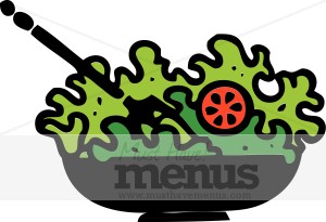 Tossed Salad Clipart