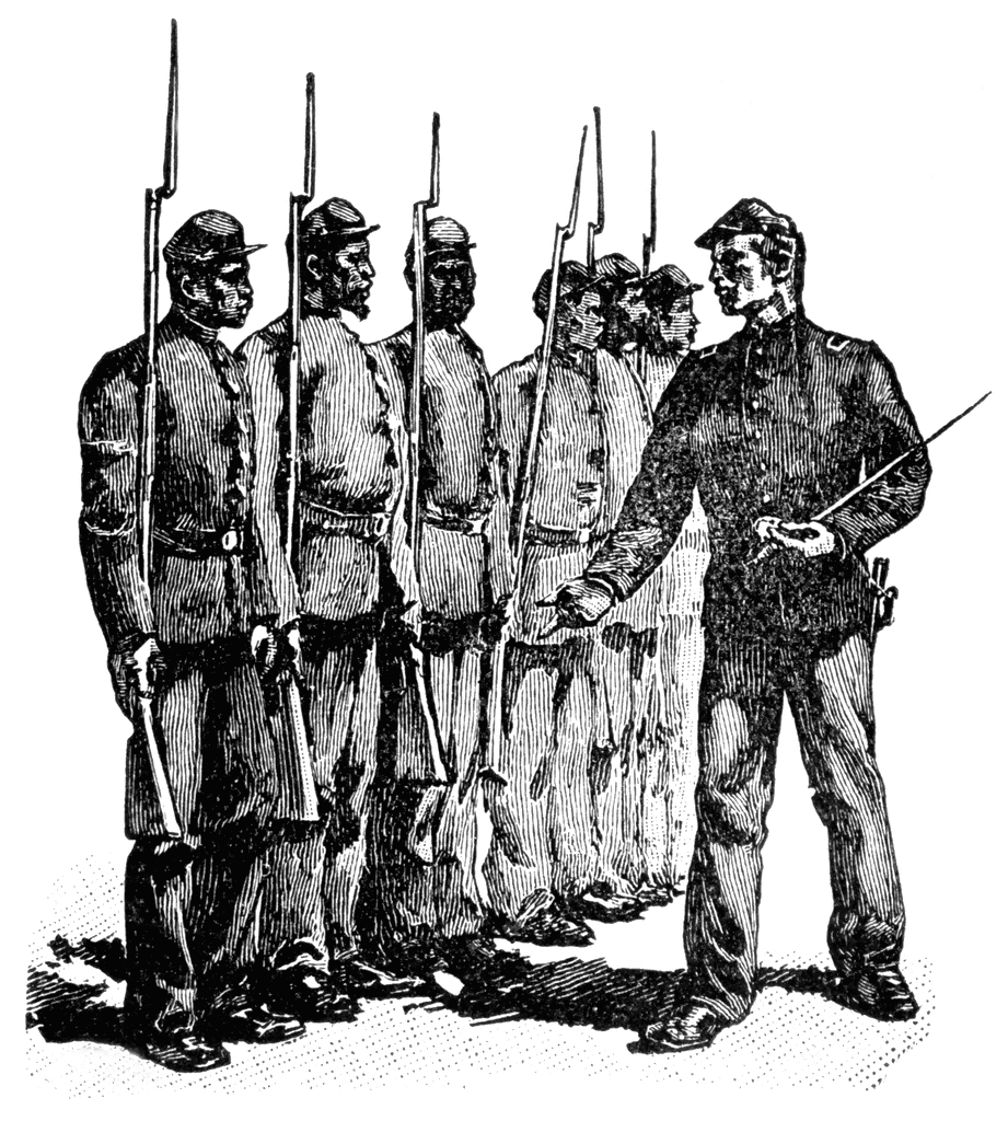 African American Soldiers   Clipart Etc