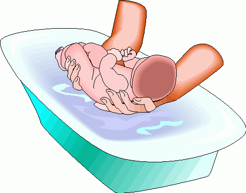 Baby Bathing Clipart   Baby Bathing Clip Art