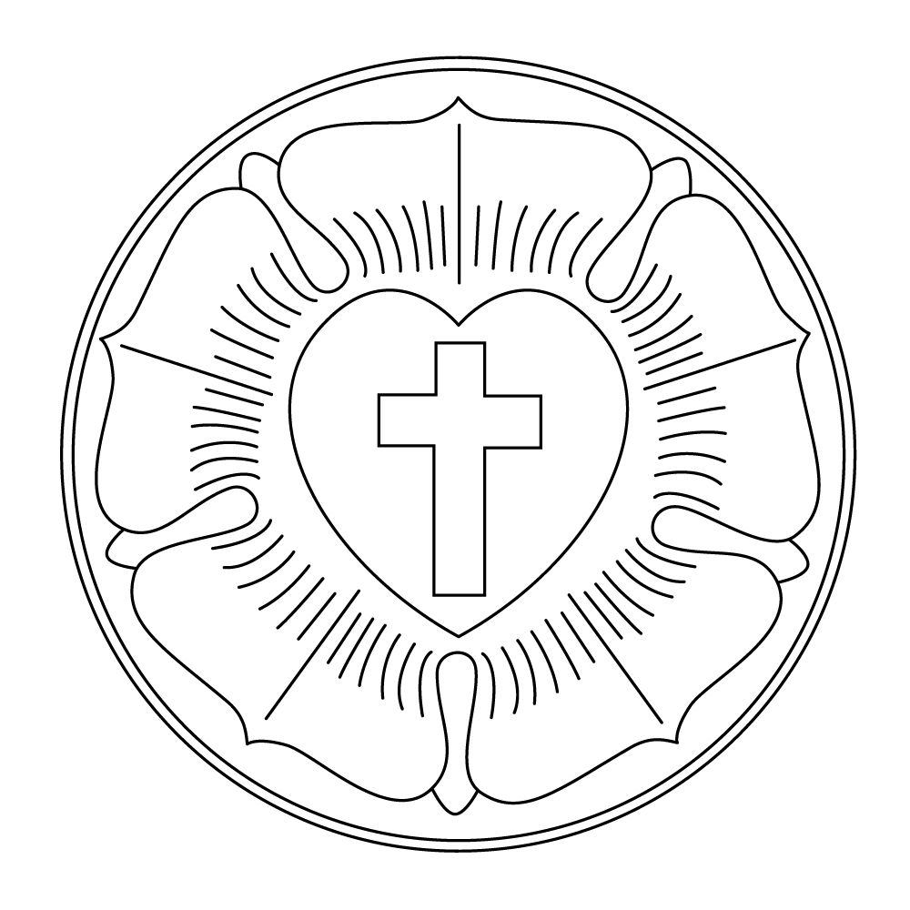 Click Here To Print And Color The Luther Rose