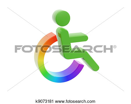 Clipart   Disability Icon Symbol  Fotosearch   Search Clip Art