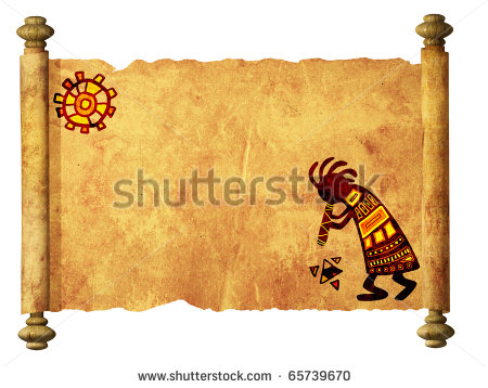 Dancing Musicians  African Traditional Patterns   Stock Photo
