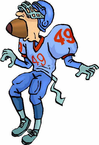 Football Players Clipart