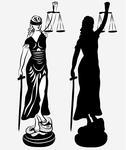 Justiceladylady Justicelady Justice Silhouettelady Justice Vector