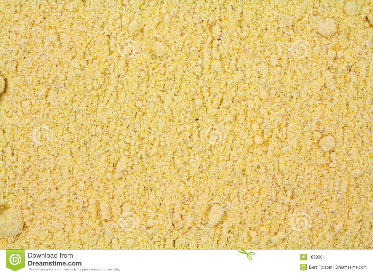 Layer Of Stone Ground Yellow Corn Meal Stock Image   Image  18793611