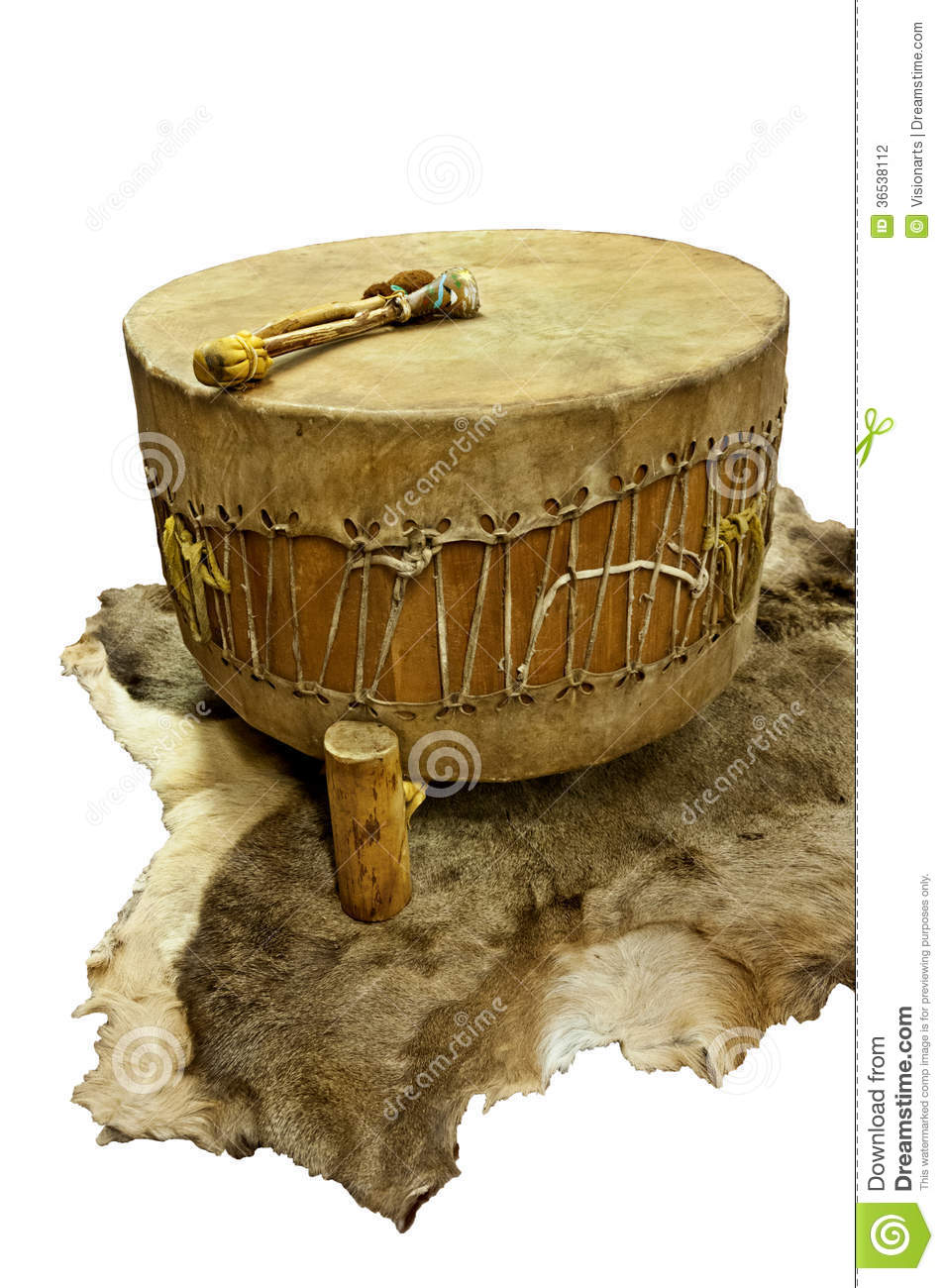 Native American Drum Stock Photography   Image  36538112