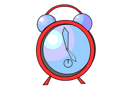 Objects Animated Clipart  Alarm Clock   Classroom Clipart