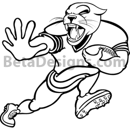 Panther Mascots Gymnastics Coloring Pages Black Panther Black Panther