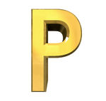 Pictures 3d Silver Letter P Stock Photo Stock Image Clipart Vector