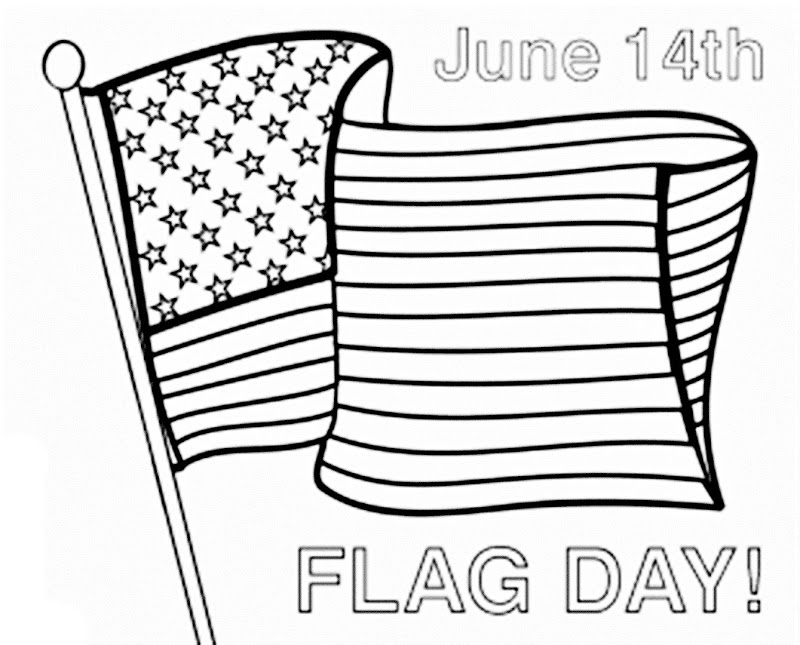 Pinto Dibujos  D A De La Bandera De Estados Unidos Para Colorear 14    