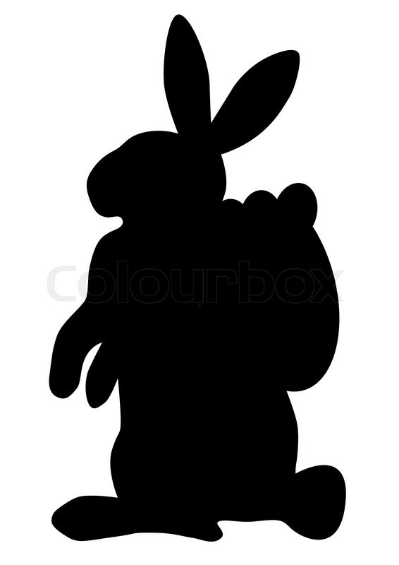 Rabbit Or Bunnies Rabbit Silhouette Silhouette Clip Art Silhouette    