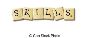 Skills Abstract In A Crossword Puzzle Juggle In A White