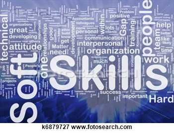 Soft Skills Background Concept View Large Photo Image