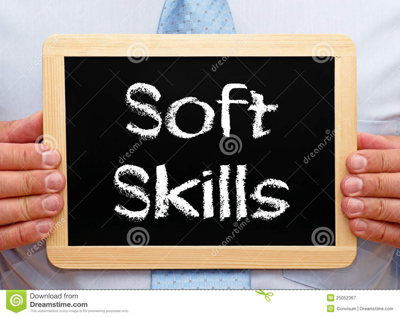 Soft Skills Chalboard Royalty Free Stock Photography   Image  25052367