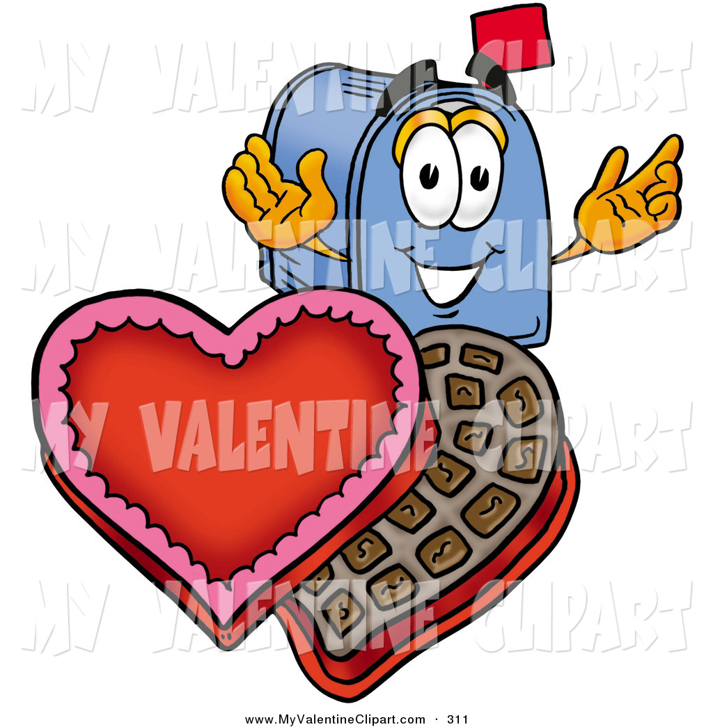 Valentine Mailbox Clipart Valentine S Clipart Of A