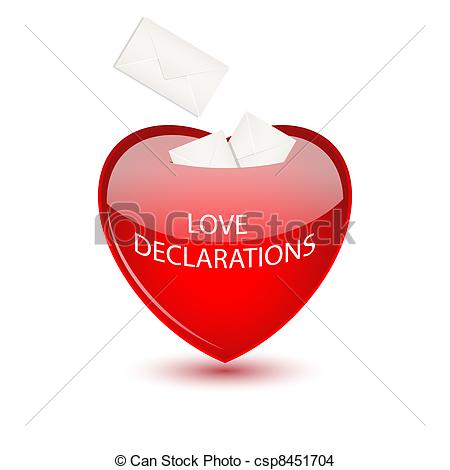 Valentine Mailbox For Love Declarations Vector Illustration Eps10 4