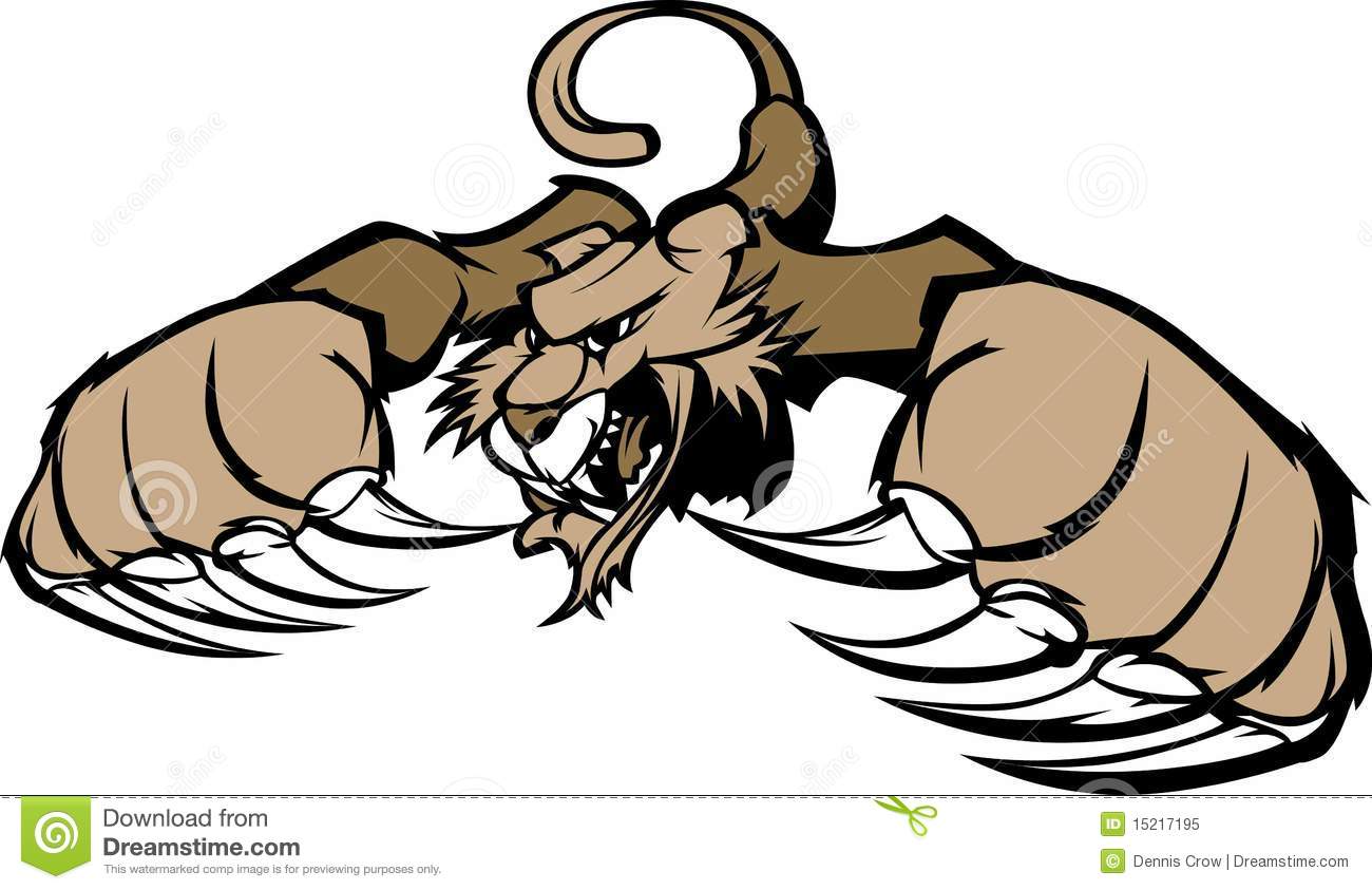 Vector Images Of Cougar   Puma Mascot Logos