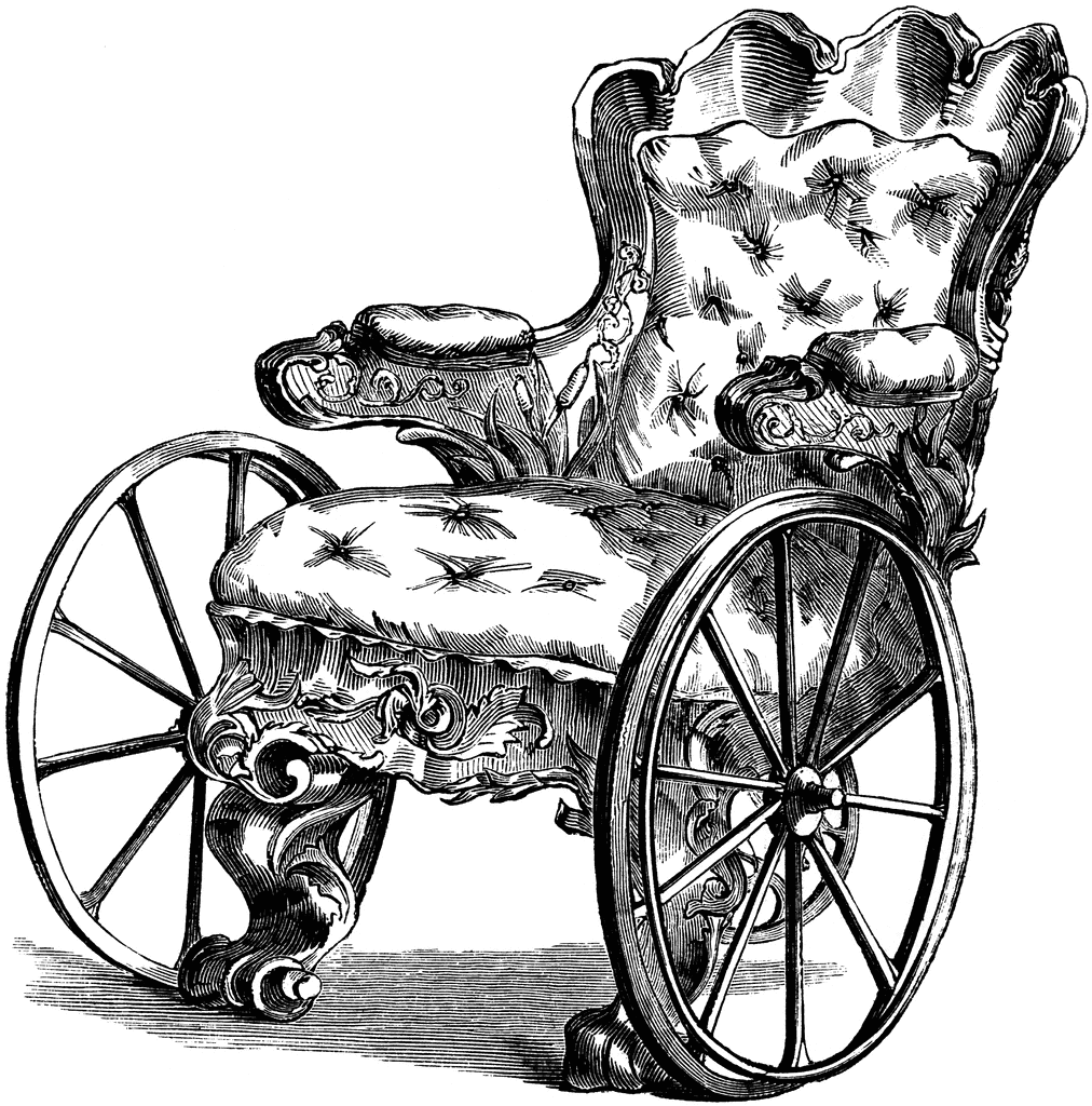 Wheelchair   Clipart Etc