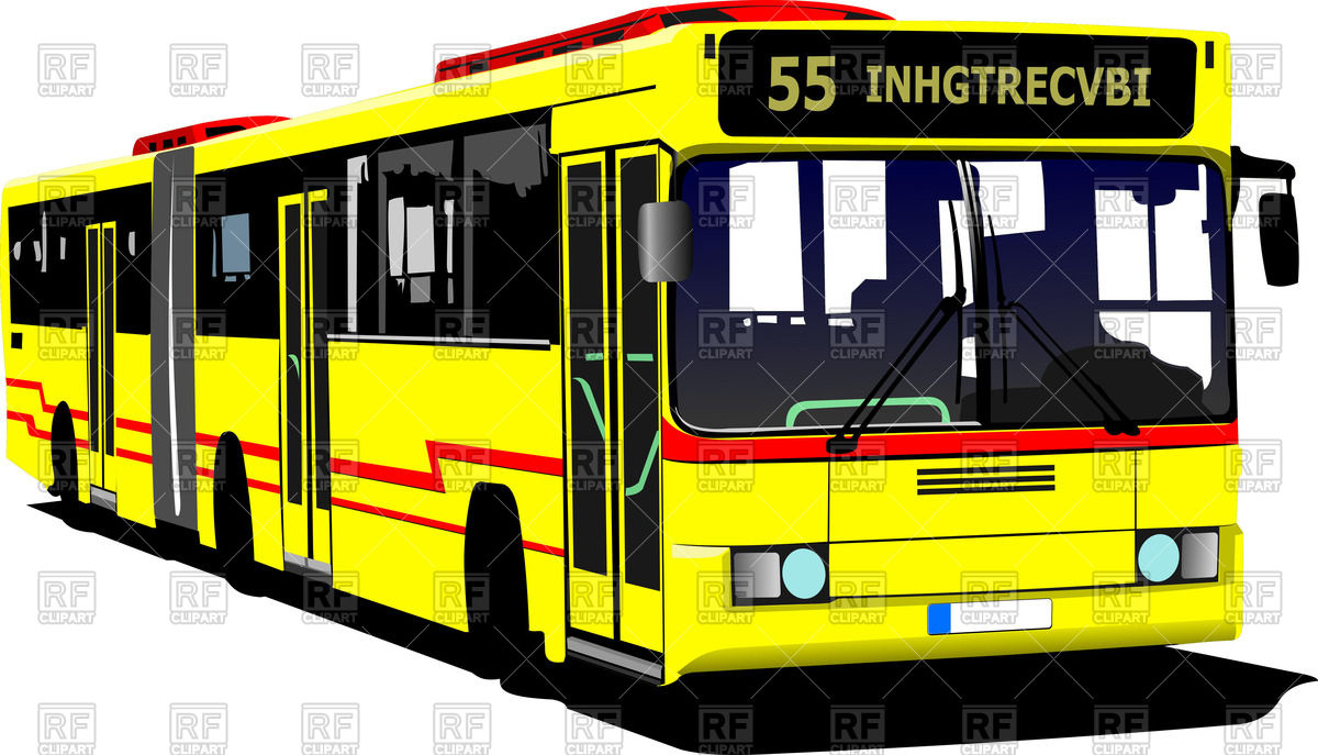     City Bus 51855 Transportation Download Royalty Free Vector Clipart