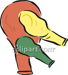 Deflated Balloons   Royalty Free Clipart Picture