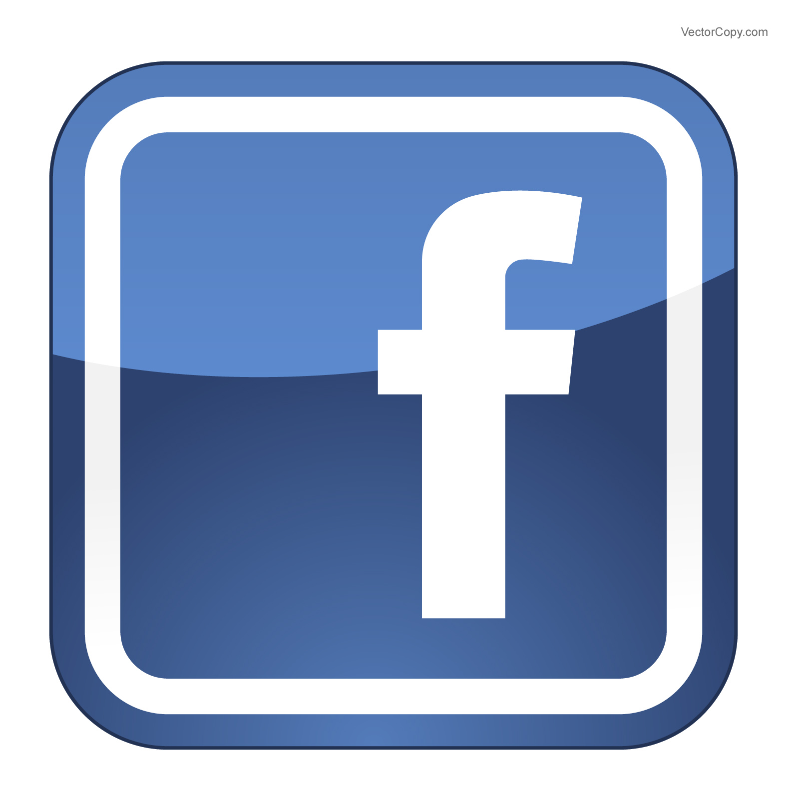 Facebook Icon Logo Free Vector  Eps  By Vectorcopy