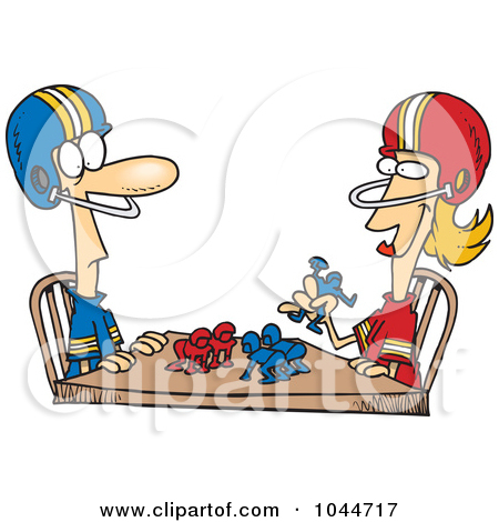 Free Clipart Picture Of A Husband And Wife Playing Table Football