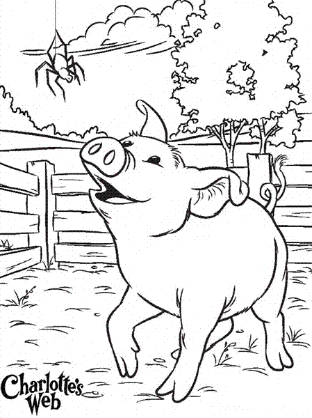 He Fills My Cup   Charlotte S Web Free Printable Coloring Pages