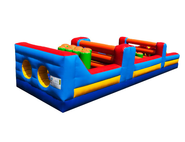 Inflatable Moonwalk Jump House Waterslide And Bounce Rental Clipart