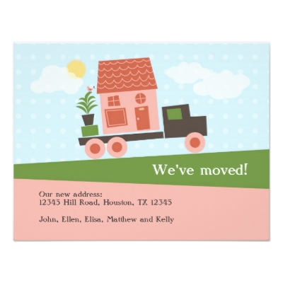 Moving Truck We Ve Moved Card Invitation P161626985747954737b2gg3 400    