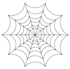 Spider Web   Finishing The Web