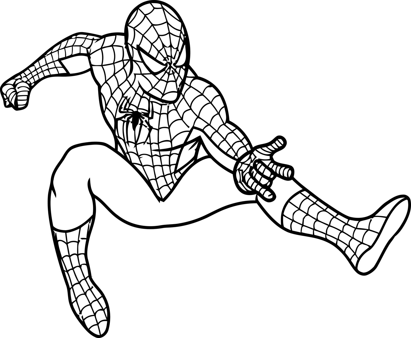 Spiderman Coloring Pages To Print   Hello Coloring