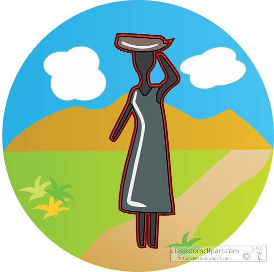 Africa   African People 12c22a   Classroom Clipart