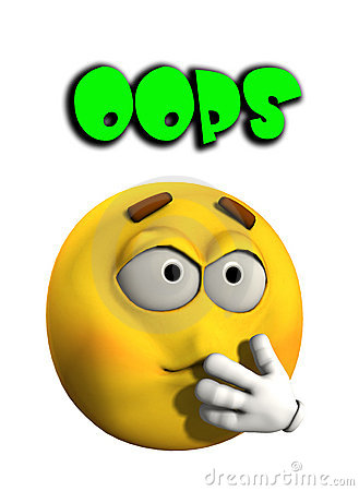 Go Back   Gallery For   Oops Clipart Funny