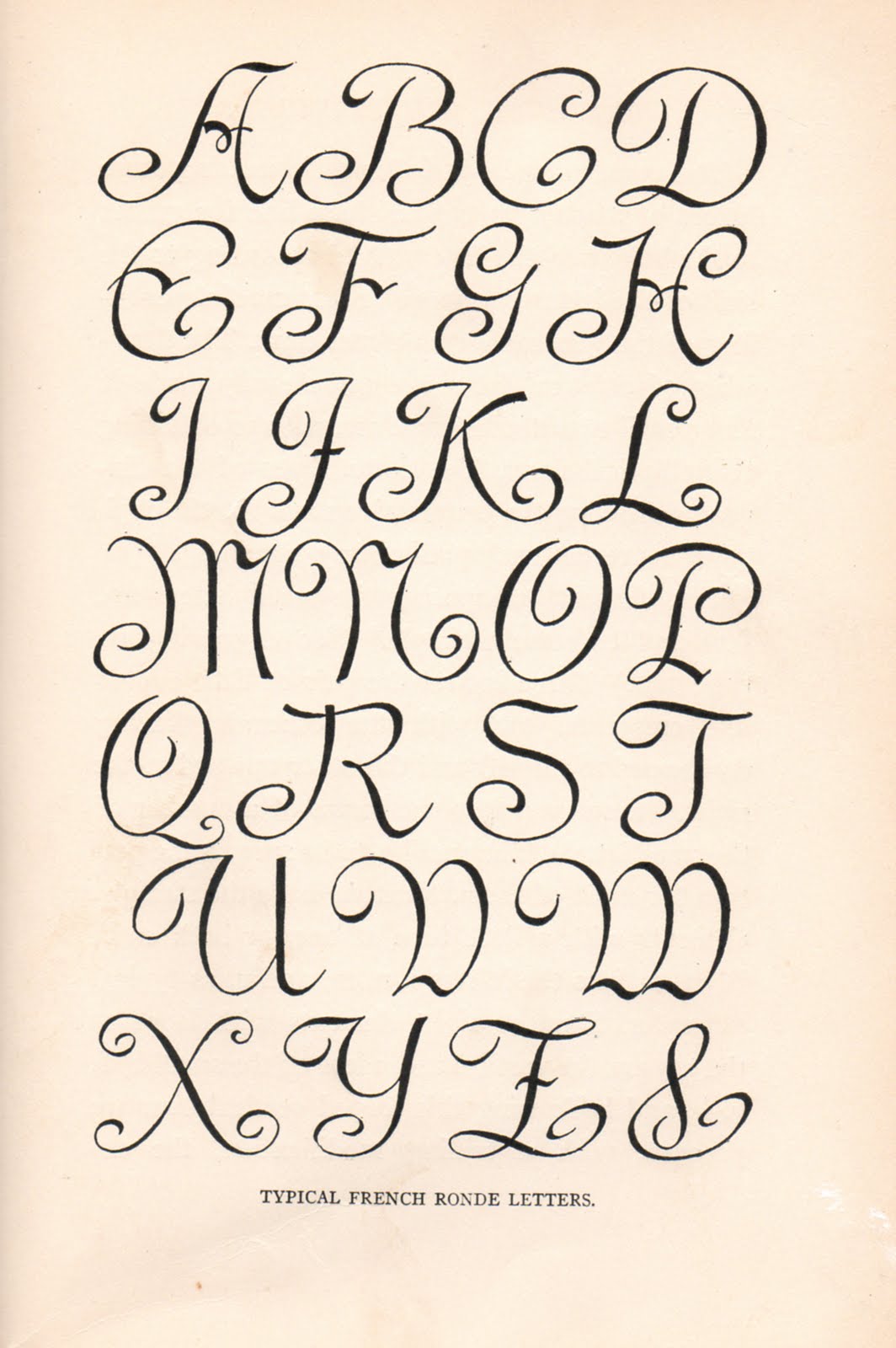 This French Alphabet Is So Elegant And Feminine  It Is Easy To See