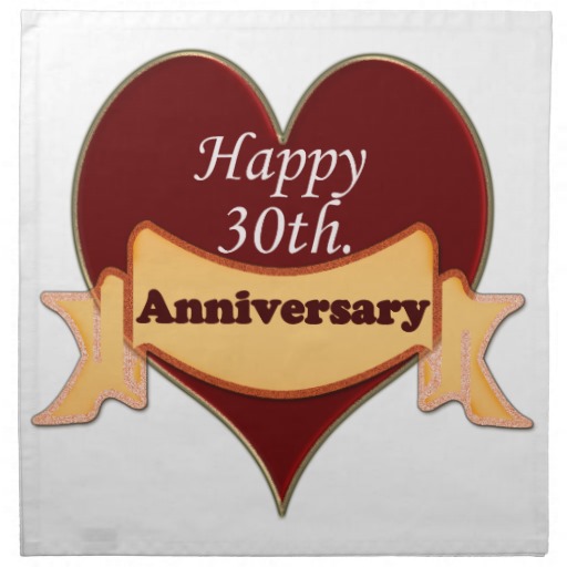 30th Anniversary Cake Ideas And Designs