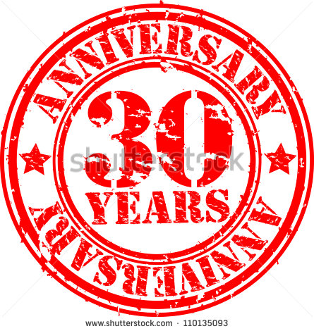30th Anniversary Stock Photos Illustrations And Vector Art