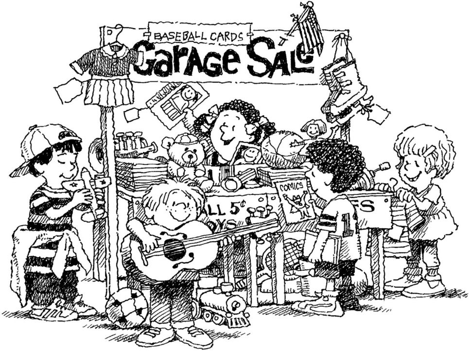 Announced Updates For The Upcoming Garage Sale Planned For This June