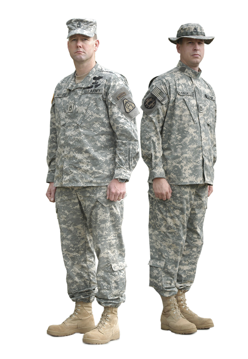 Army Combat Uniform  Acu  Design   Note  No Changes To The Uniform