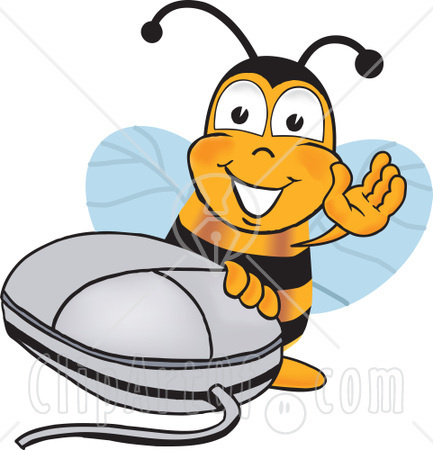 Bee Pictures Cartoon Clip Art   Bee Identification Cartoon Clip Art