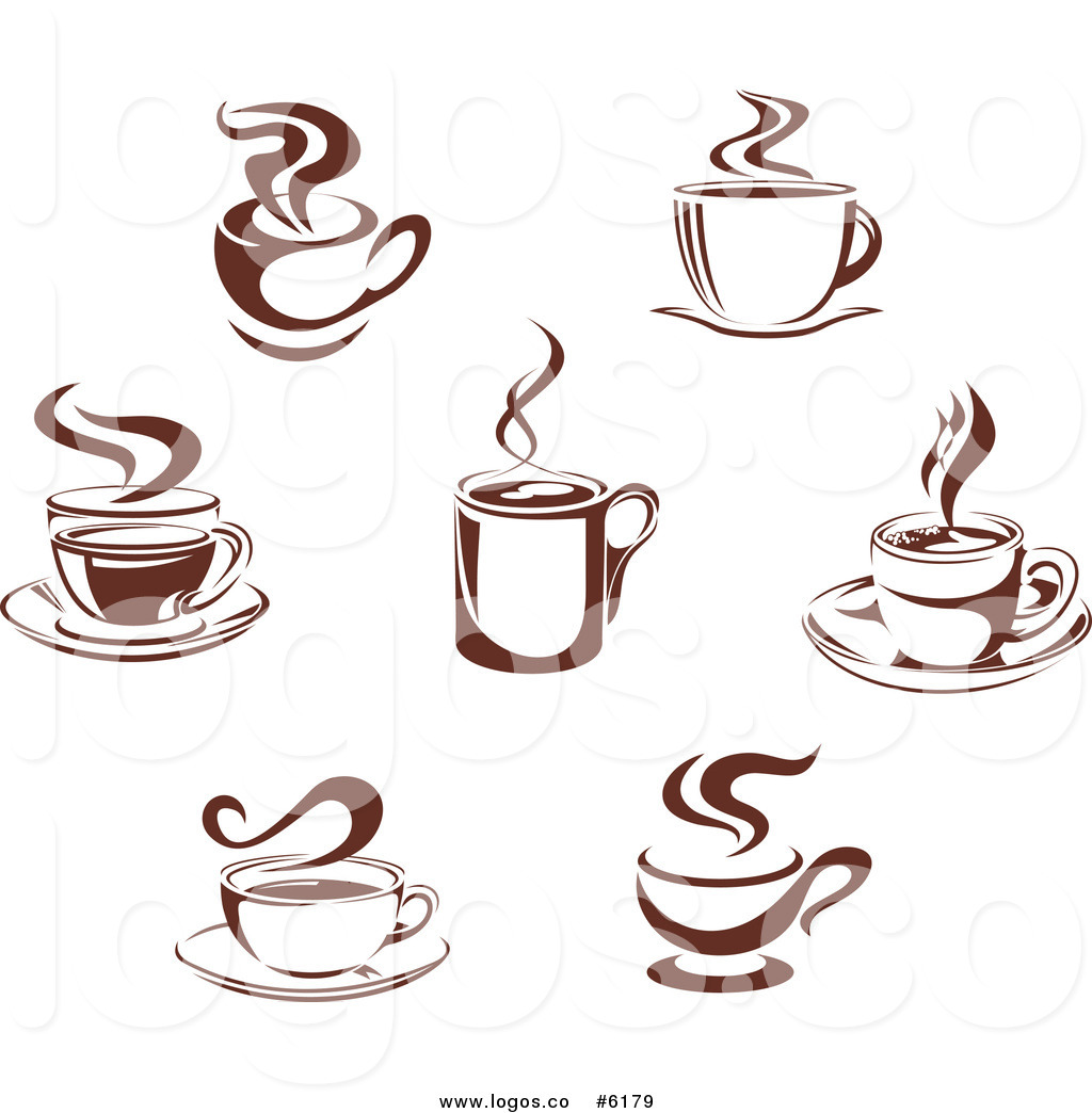 Brown Coffee Mugs Logos Of Steamy Brown Coffee Mugs Logos Of Coffee    