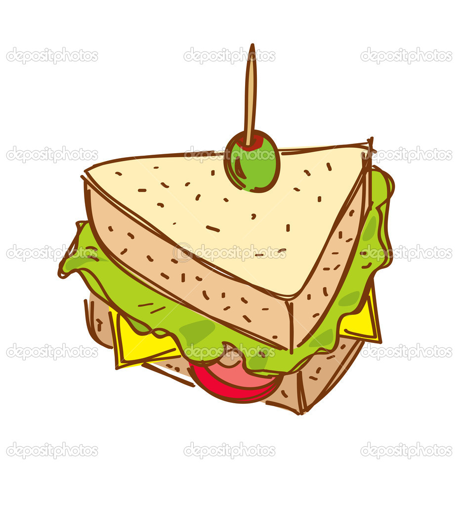 Cartoon Sandwich