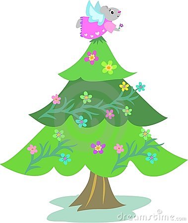Christmas Angel Tree Topper Clipart Christmas Tree Mouse Angel
