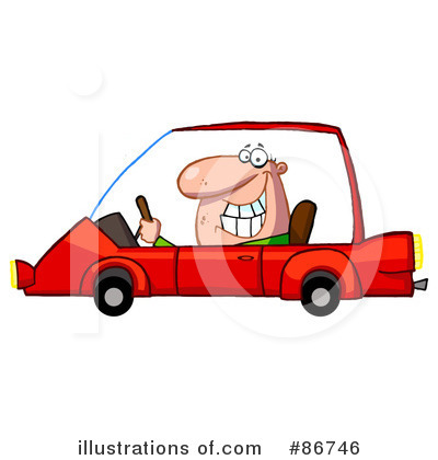    Clipart Image Of A School Bus Driver Driving A Bus Car Pictures