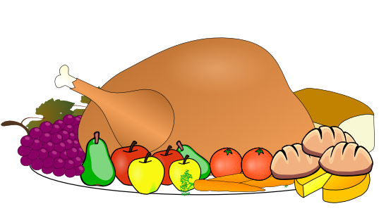 Clipart Thanksgiving Thanksgiving Spread 01 Png