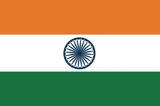 Flag Of India 2009   Clipart Etc