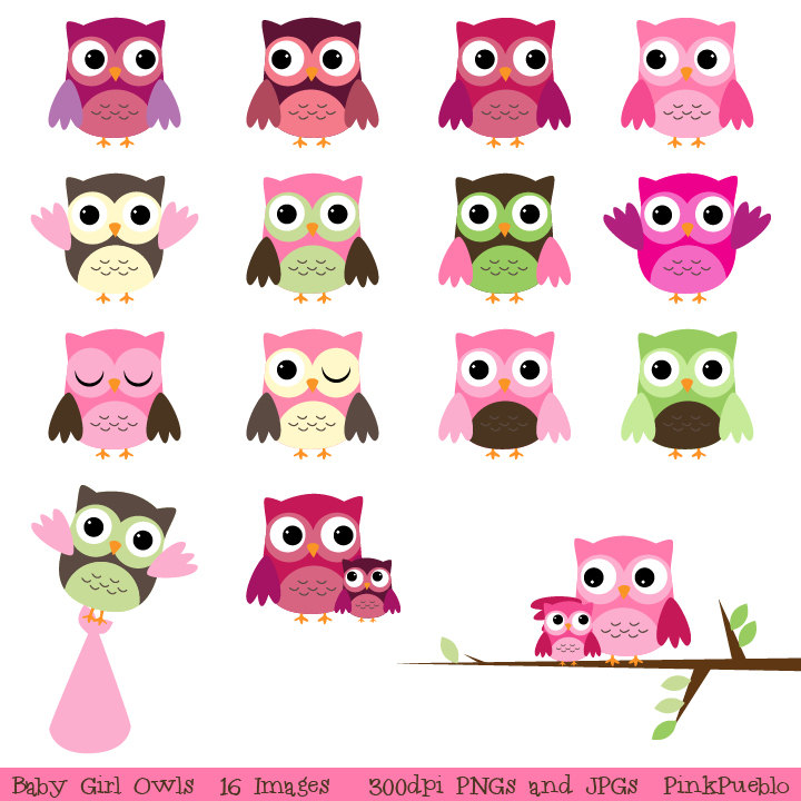 Free Girls Owls Clipart   Cliparthut   Free Clipart