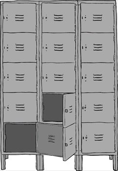 Free Lockers Clipart   Free Clipart Graphics Images And Photos