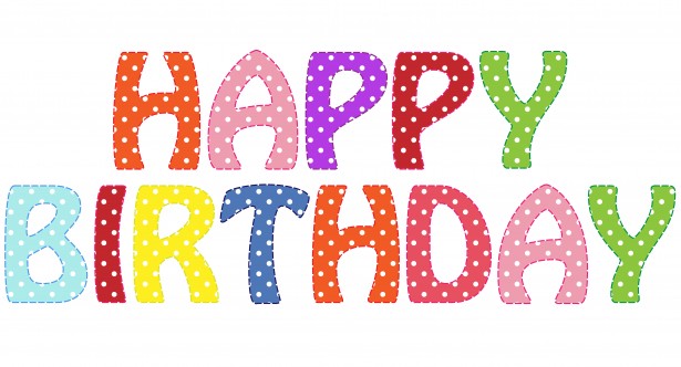 Happy Birthday Text Clipart Free Stock Photo   Public Domain Pictures